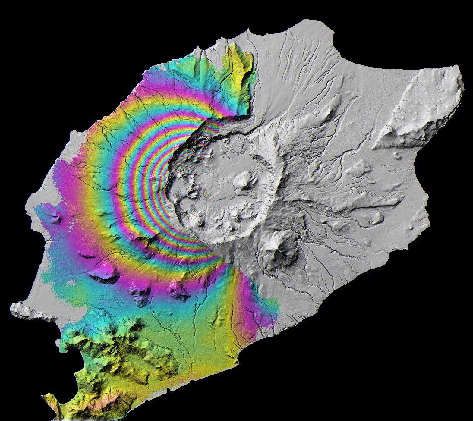 Synthetic aperture radar processing output